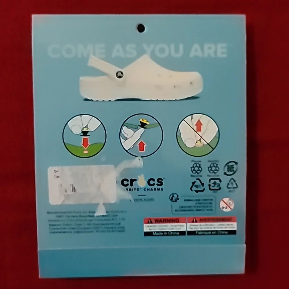 Crocs come as you are jibbitz charms bow unicorn rainbow ice-cream 5pc hg14